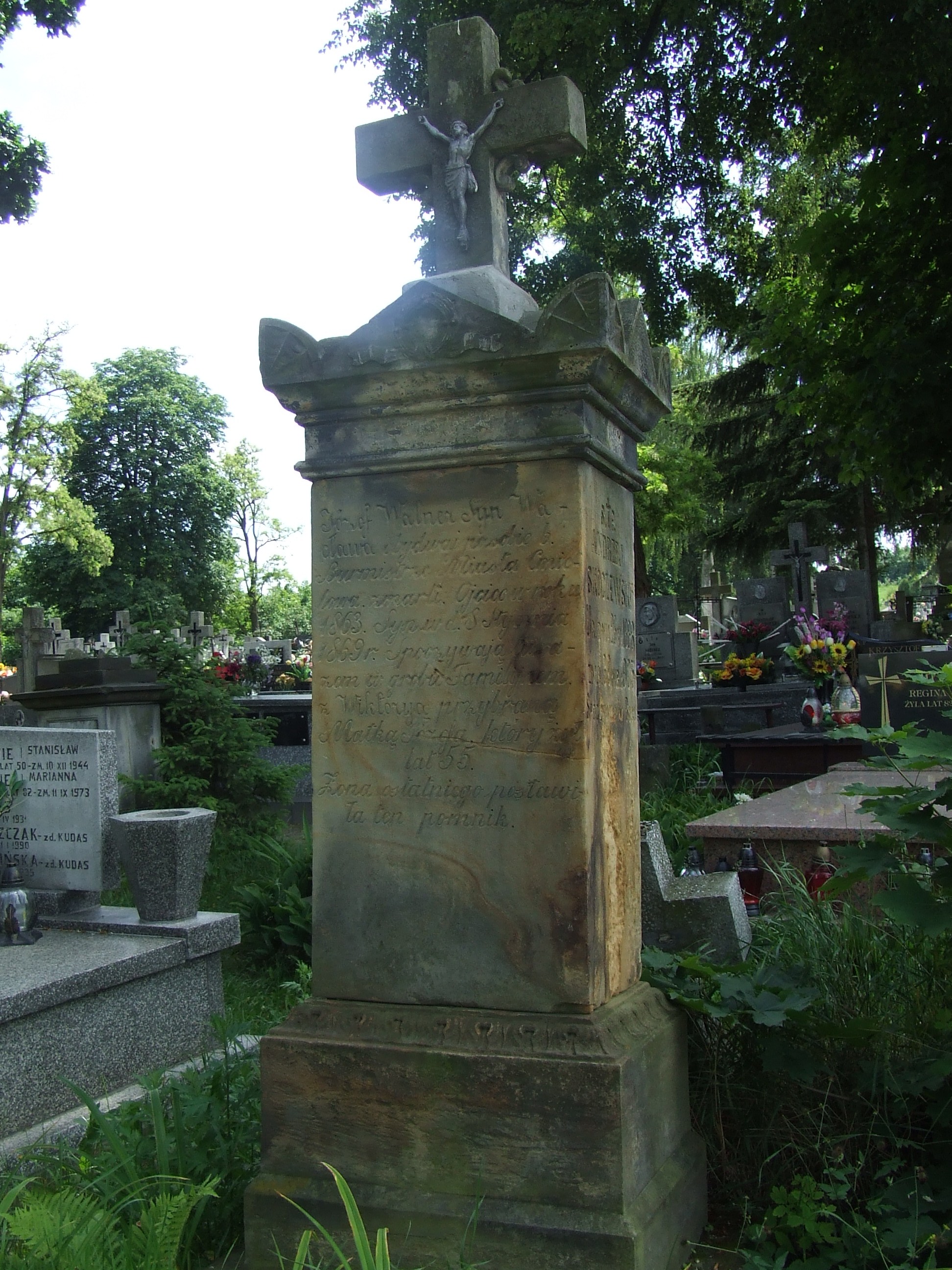 WALNER JÓZEF 1814-1869, WALNER WACŁAW ???-1863, WALNER WIKTORIA ...